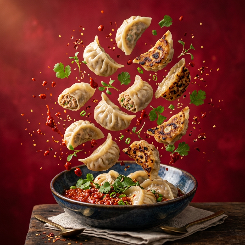 Crispy Pan Fried Kothey Momo